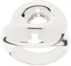 Bea Bongiasca Silver Tarallo Ring In 925 Silver