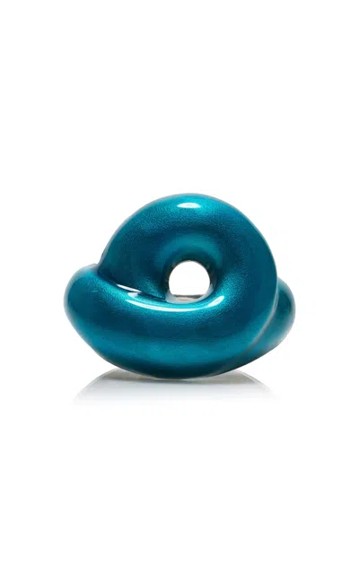Bea Bongiasca Sterling Silver Enamel Ring