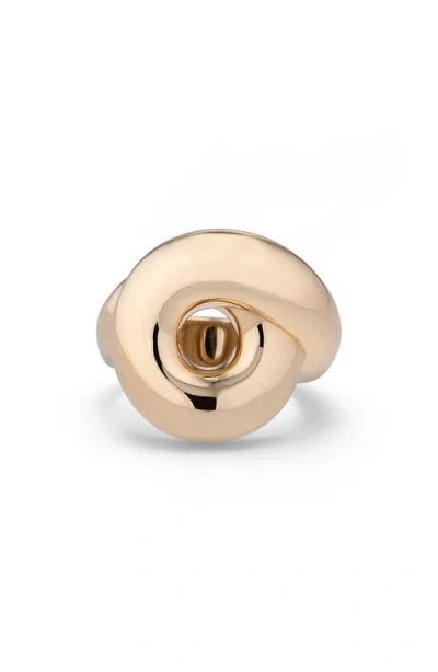 Bea Bongiasca Tarallo Loop Ring In Gold