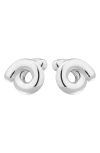 Bea Bongiasca Tarallo Stud Earrings In Metallic