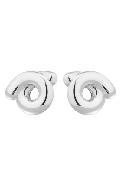 Bea Bongiasca Tarallo Stud Earrings In Metallic