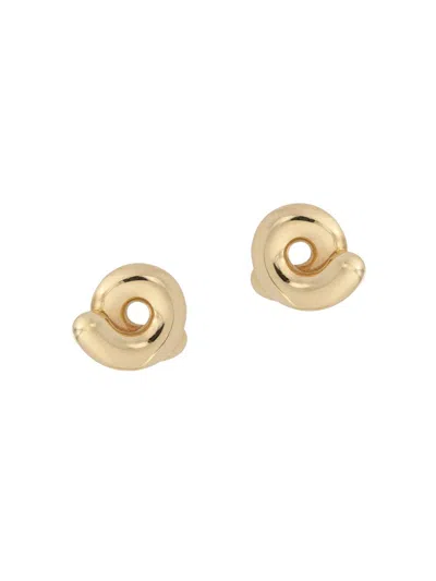 Bea Bongiasca Women's Tarallo 9k Yellow Gold Swirl Earrings In Pattern