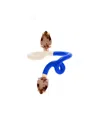 Bea Bongiasca You Are So Vine 9k & Silver 1.52 Ct. Tw. Smocky Quartz Double In Multi