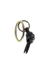 Bea Mombaers Keyhanger + Cliphook In Animal Print