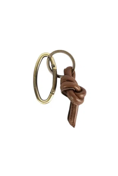 Bea Mombaers Keyhanger + Cliphook In Brown