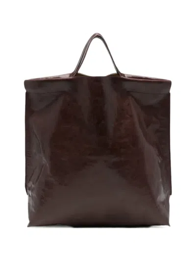Bea Mombaers L Shopper Tote Bag In Brown