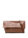 Bea Mombaers Leather Shoulder Bag In Brown