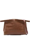 Bea Mombaers Leather Midi Tote Bag In Brown