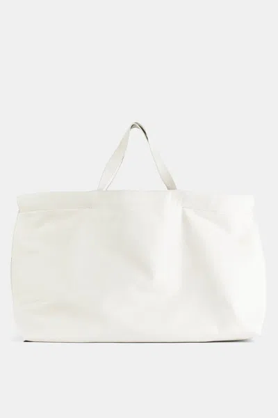 Bea Mombaers Xl Shopper Tote Bag In White