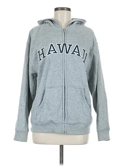 Pre-owned Béaba Zip Up Hoodie In Gray