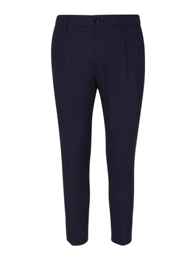 Beable Riccardo Trousers In Viscose In Blue
