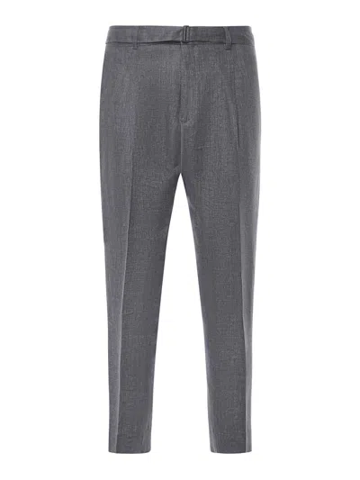 Beable Andy Linen Pants In Gray