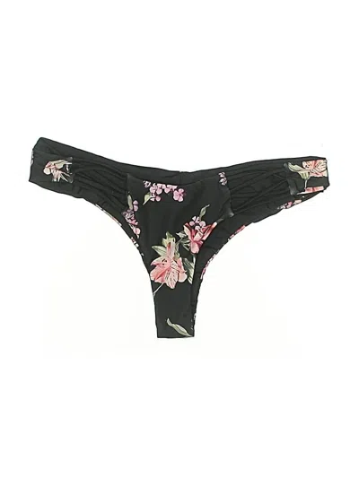 Pre-owned Beach Babe Swimwear Swimsuit Bottoms In Black