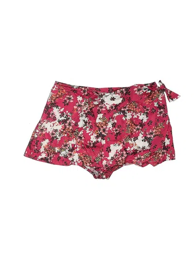 Pre-owned Beach Bash Casual Skirt In Red