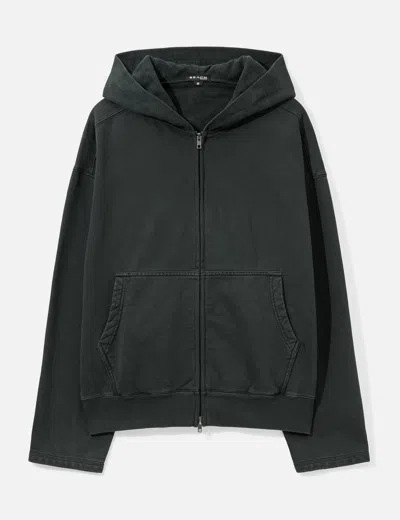Beach Brains Bomber Zip Hood In Black/黑色/블랙/ブラック