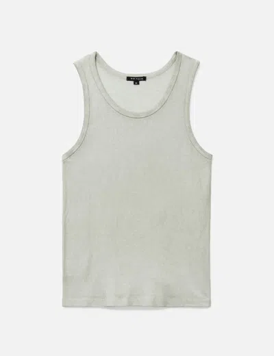 Beach Brains Slip Tank In Green