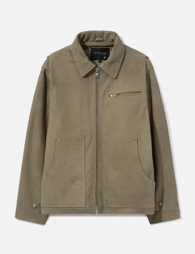 Beach Brains Welding Jacket In Beige/米色/베이지/ベージュ