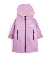 Beach Bum Waterproof Fleece-lined Brobe In Purple