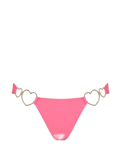 Beach Bunny Nadia Bikini Bottoms In Pink