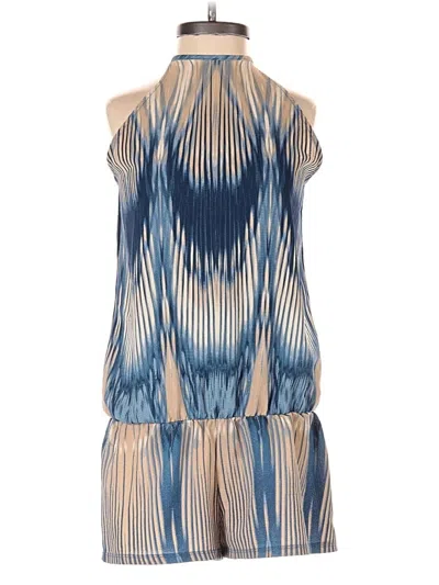 Pre-owned Beach Bunny Romper In Blue