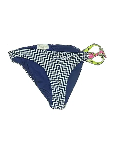 Pre-owned Beach Bunny Swimsuit Bottoms In Blue