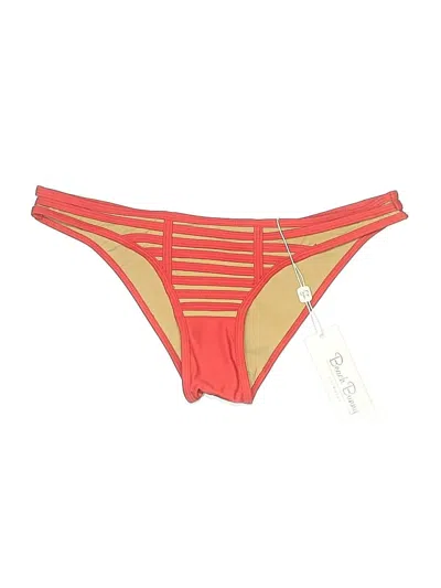 Pre-owned Beach Bunny Swimsuit Bottoms In Orange