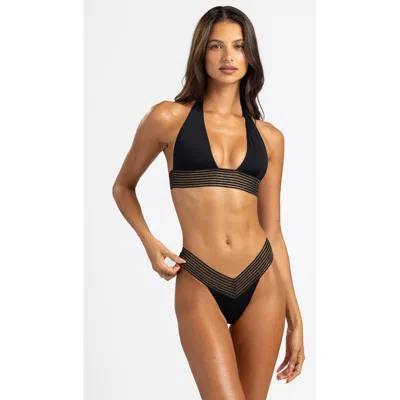BEACH BUNNY SWIMWEAR BEACH BUNNY SWIMWEAR ADDIE HALTER TOP