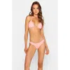 Beach Bunny Swimwear Brielle Tango Bikini Bottom In New Origami