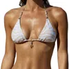 Beach Bunny Swimwear Calista Triangle Top In Multi