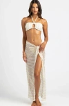 Beach Bunny Swimwear Camden Wrap Top In White