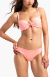 Beach Bunny Swimwear Elle Push Up Top In New Origami