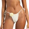 Beach Bunny Swimwear Evangaline Tie Side Tango In Multi