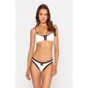 Beach Bunny Swimwear Haven Skimpy Bottom In White