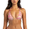 Beach Bunny Swimwear Linked To You Triangle Top In Multi