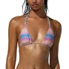 Beach Bunny Swimwear Lover Triangle Top In Multi