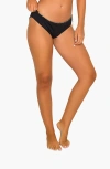 Beach Bunny Swimwear Noelani Full Bottom In Black