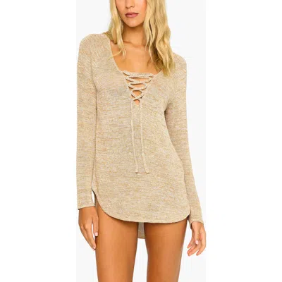 Beach Bunny Swimwear Payton Beach Sweater In Tortuga
