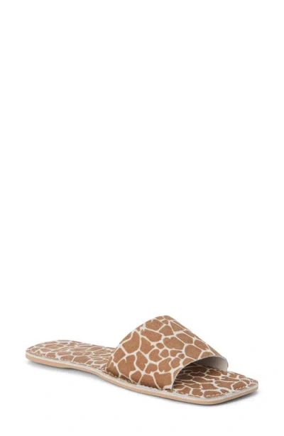 Beach By Matisse Bali Slide Sandal In Giraffe