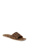 Beach By Matisse Bali Slide Sandal In Tan Leopard
