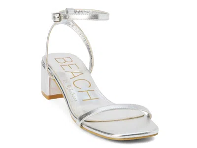 Beach By Matisse Belle Sandal In Silver