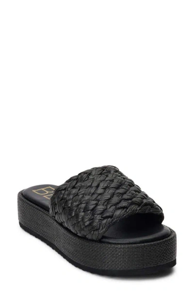 Beach By Matisse Cairo Platform Sandal In Black