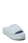 Beach By Matisse Cairo Platform Sandal In Light Blue