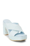 Beach By Matisse Caravan Platform Sandal In Blue