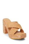 Beach By Matisse Caravan Platform Sandal In Cognac