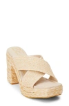 Beach By Matisse Caravan Platform Sandal In Natural