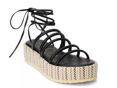 Beach By Matisse Eli Platform Sandal In Multi