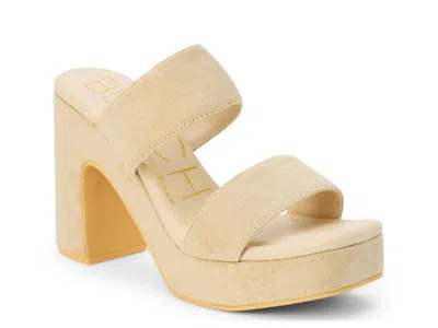 Beach By Matisse Gem Platform Sandal In Neutral