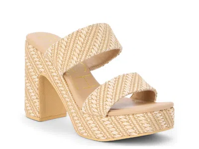 Beach By Matisse Gem Platform Sandal In Brown