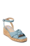 BEACH BY MATISSE IBIZA ANKLE STRAP PLATFORM WEDGE SANDAL