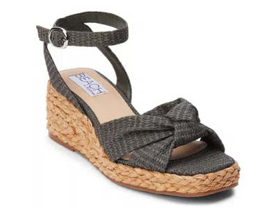 Beach By Matisse Ibiza Wedge Sandal In Multi